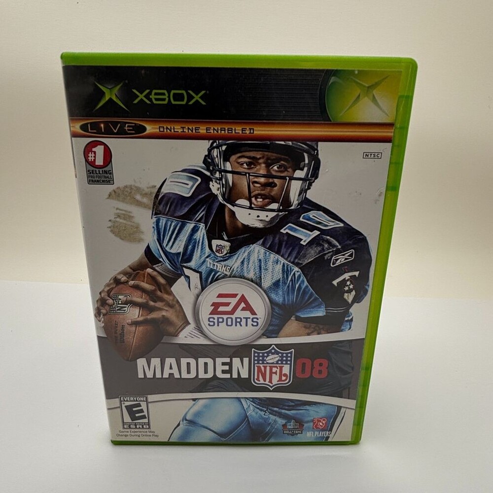 Madden NFL 08 EA Sports (Microsoft Xbox, 2007) Xbox Live Complete W/ Manual